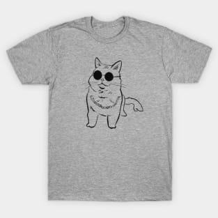 Cash Money Cat - Simple T-Shirt